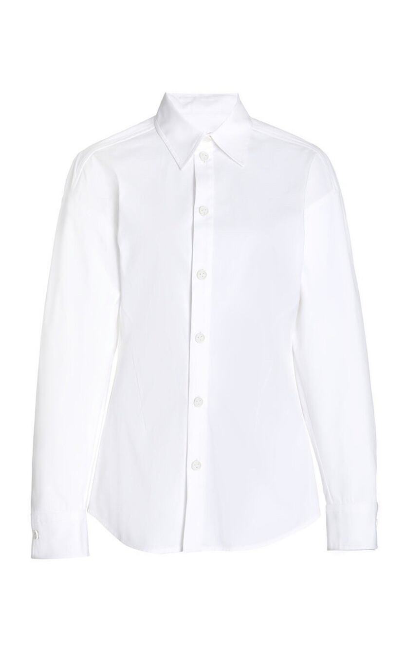 New With Tags Bottega Veneta Stretch Poplin Button-Down Shirt 34EU/XS $1180.00